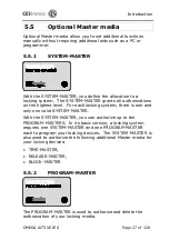 Preview for 27 page of CEStronics OMEGA ACTIVE IES Fitting And Operating Instructions