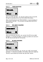 Preview for 28 page of CEStronics OMEGA ACTIVE IES Fitting And Operating Instructions