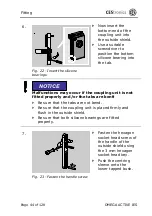 Preview for 44 page of CEStronics OMEGA ACTIVE IES Fitting And Operating Instructions