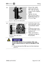 Preview for 49 page of CEStronics OMEGA ACTIVE IES Fitting And Operating Instructions