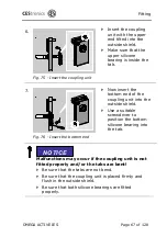 Preview for 67 page of CEStronics OMEGA ACTIVE IES Fitting And Operating Instructions