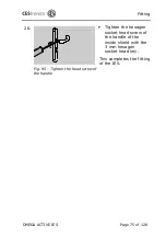 Preview for 75 page of CEStronics OMEGA ACTIVE IES Fitting And Operating Instructions