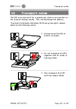 Preview for 107 page of CEStronics OMEGA ACTIVE IES Fitting And Operating Instructions