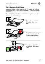 Preview for 17 page of CEStronics Omega Active Programming Instructions Manual