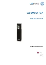 Preview for 1 page of CEStronics Omega Flex Assembly And Operating Manual