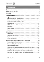 Preview for 3 page of CEStronics RF-Master-Set Fitting And Operating Instructions