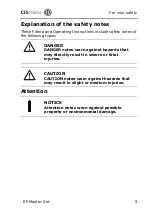 Preview for 9 page of CEStronics RF-Master-Set Fitting And Operating Instructions