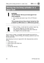 Preview for 22 page of CEStronics RF-Master-Set Fitting And Operating Instructions