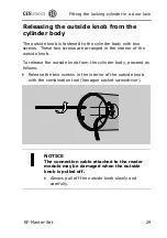 Preview for 29 page of CEStronics RF-Master-Set Fitting And Operating Instructions