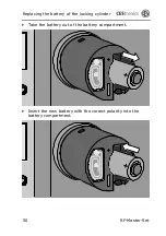 Preview for 50 page of CEStronics RF-Master-Set Fitting And Operating Instructions