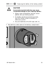 Preview for 51 page of CEStronics RF-Master-Set Fitting And Operating Instructions