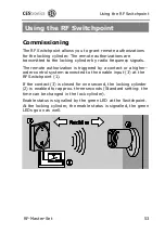 Preview for 53 page of CEStronics RF-Master-Set Fitting And Operating Instructions