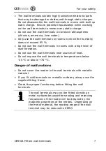 Preview for 7 page of CEStronics WT-M-I Operating Instruction