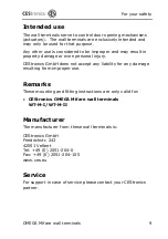 Preview for 9 page of CEStronics WT-M-I Operating Instruction