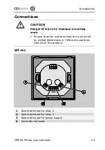 Preview for 23 page of CEStronics WT-M-I Operating Instruction