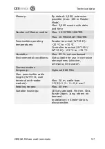 Preview for 57 page of CEStronics WT-M-I Operating Instruction