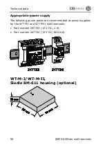 Preview for 58 page of CEStronics WT-M-I Operating Instruction