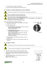 Preview for 29 page of Cetetherm Midi Compact TA DHWC Installation, Service And Operating Instruction