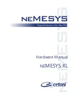 Preview for 1 page of cetoni NEMESYS XL Hardware Manual