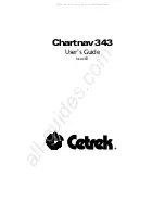 Cetrek Chartnav 343 User Manual preview