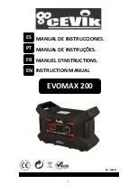 Preview for 1 page of CEVIK EVOMAX 200 Instruction Manual