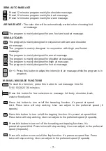 Preview for 10 page of Chairman TS-8800 Instructions For Use Manual