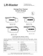 Chamberlain 1140-1/4HP Owner'S Manual preview