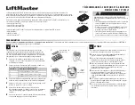 Preview for 3 page of Chamberlain 892LT Manual