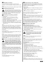 Preview for 47 page of Chamberlain BASIC-ML510EV Assembly And Operating Instructions Manual