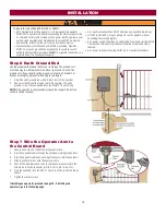 Preview for 16 page of Chamberlain LA400DCS Installation Manual