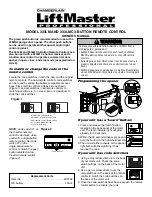 Preview for 1 page of Chamberlain LiftMaster 333LM Owner'S Manual