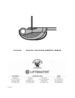 Chamberlain LM60K-MB Instructions Manual preview