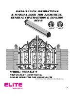 Preview for 1 page of Chamberlain MIRACLE-1 Elite Series Installation Instructions Manual