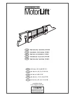 Preview for 1 page of Chamberlain MotorLift HC600 Mechanical Installation Instructions