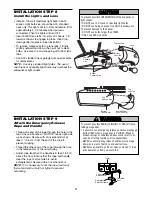 Preview for 21 page of Chamberlain Power Drive PD458D Owner'S Manual