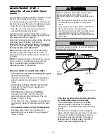 Preview for 27 page of Chamberlain Power Drive PD458D Owner'S Manual