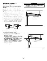 Preview for 15 page of Chamberlain Power Drive Security+ 248735 Owner'S Manual