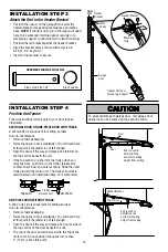 Preview for 14 page of Chamberlain Power Drive Security+ HD400DM Owner'S Manual