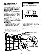 Preview for 25 page of Chamberlain Security+ 1210E FS2 Owner'S Manual