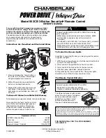 Chamberlain Security+ 953CB Owner'S Manual preview