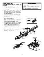 Preview for 10 page of Chamberlain Whisper Drive Security+ WD962KD Owner'S Manual