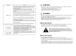 Preview for 5 page of Chambers MRS330 Important Instructions Manual