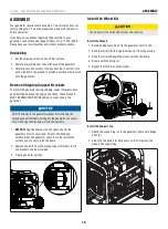 Preview for 15 page of Champion Global Power Equipment 100520 Operator'S Manual