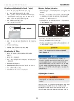 Preview for 24 page of Champion 100814 Operator'S Manual