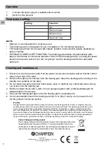 Preview for 4 page of Champion CHVD110 User Manual