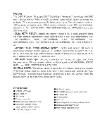 Preview for 2 page of Changhong Electric DLP5131W Operation Manual