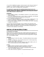 Preview for 4 page of Changhong Electric FSF198R02W User Manual