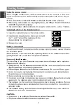 Preview for 8 page of Changhong Electric LED20D2000H Operation Manual