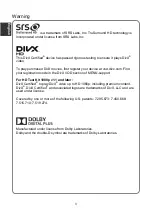 Preview for 6 page of Changhong Electric UHD42C5500ISX2 Operation Manual