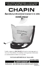 Preview for 9 page of Chapin SureSpread 84600 Manual